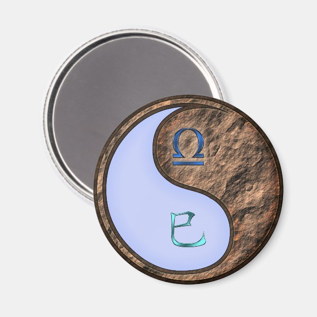 Imã Libra & Earth Snake (Front/Back)
