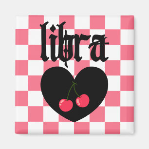 Imã Libra Gothic - Design de cerejas controladas por e