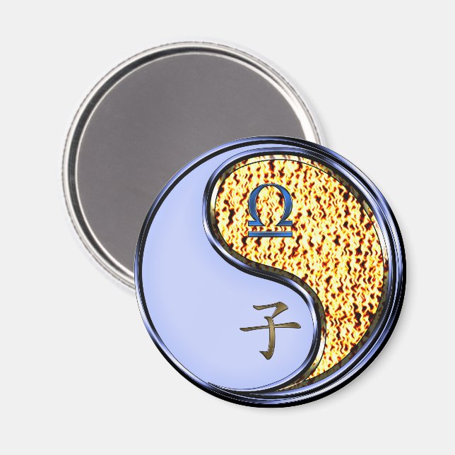 Imã Libra & Rato de Fogo (Front/Back)