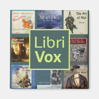 Imã LibriVox Fridge Magnet