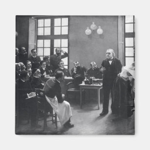 Imã Lição com doutor Charcot no Salpetriere