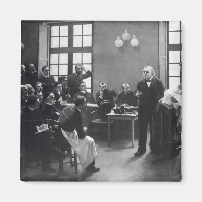 Imã Lição com o Doutor Charcot no Salpetriere (Frente)