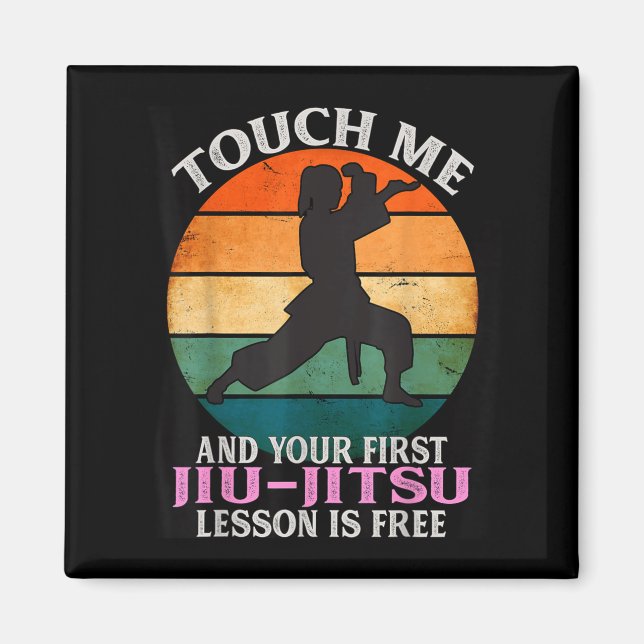 Imã Lição de Jiu Jitsu do Touch Ft é engraçada Brasile (Frente)