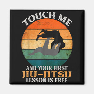 Imã Lição de Jiu Jitsu Touch Ft é engraçada Brasileira
