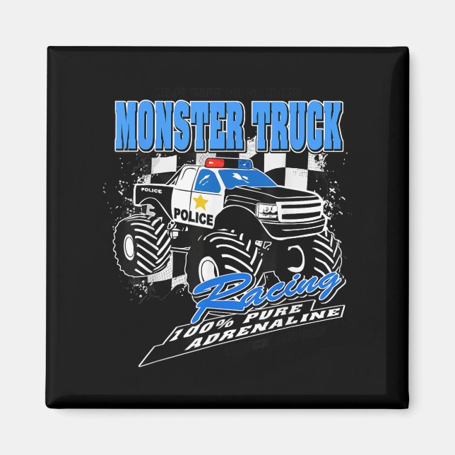 Imã Lice Monster Truck  (Frente)