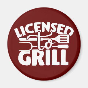 Imã Licensed To Grill