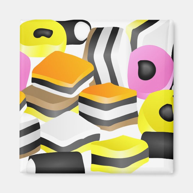 Imã Licorice Allsorts (Frente)
