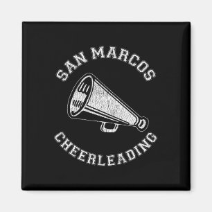 Imã Líder de torcida San Marcos Distressed Retro anos