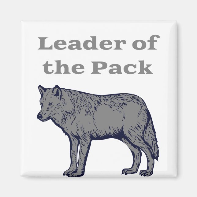 Imã Líder do Lobo de Pack (Frente)