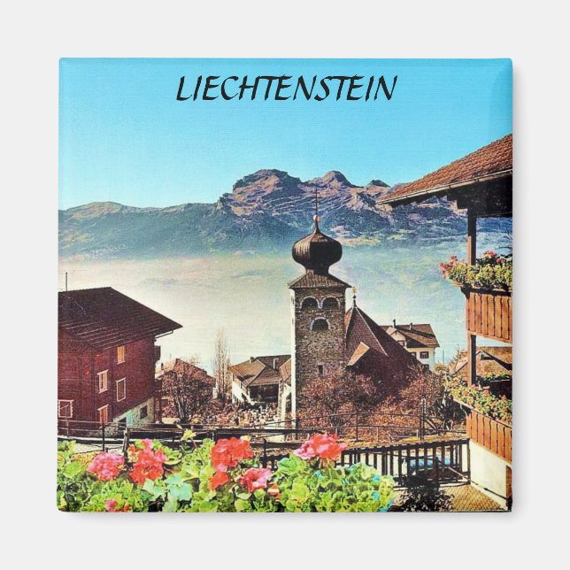 IMÃ LIECHTENSTEIN MAGNET (Frente)