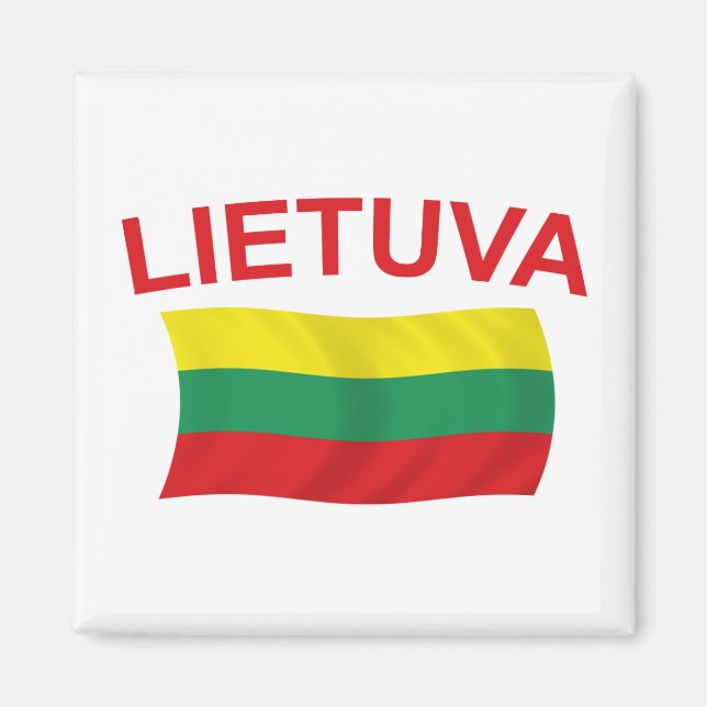Imã Lietuva (Lituânia) Red Ltrs (Frente)