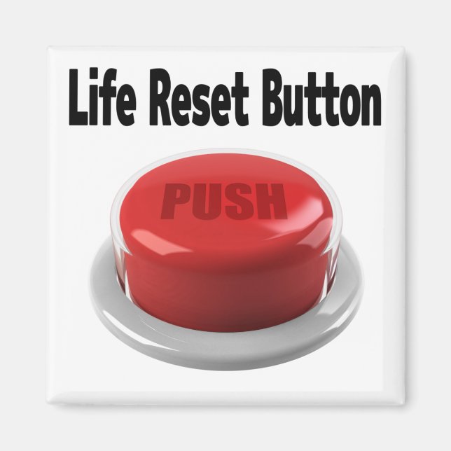Imã life Reset Button　push-button (Frente)