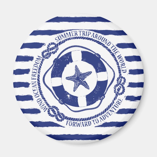 Imã Lifebuoé e Starfish (Frente)