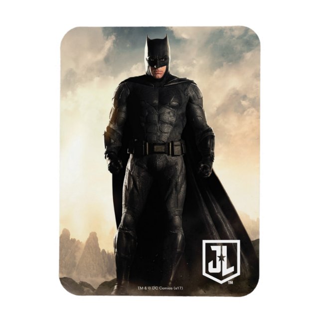 Ímã Liga da Justiça | Batman No Battlefield (Vertical)