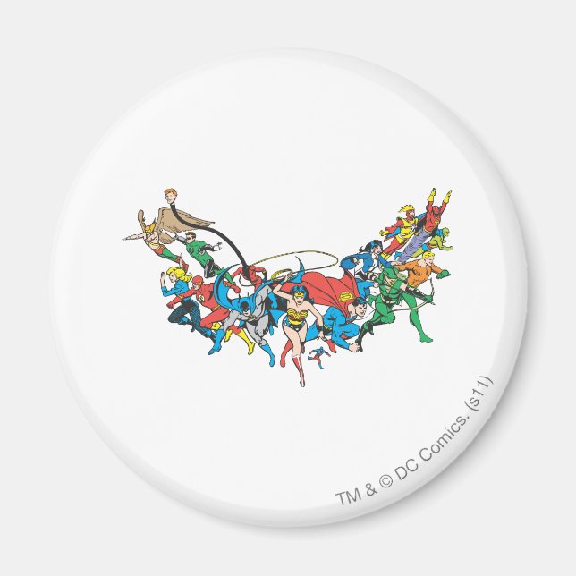 Imã Liga da Justiça da América Grupo 2 (Frente)