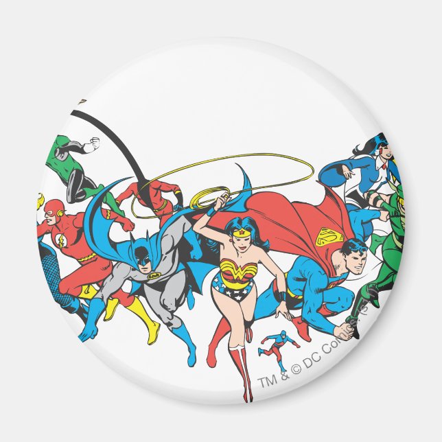 Imã Liga da Justiça da América Grupo 2 (Frente)