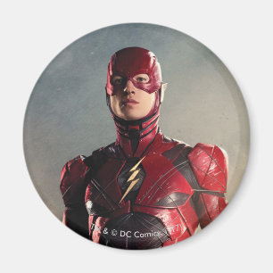Imã Liga da Justiça  Flash no campo de batalha