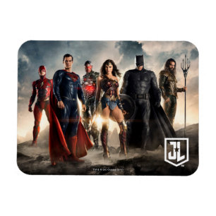 Ímã Liga da Justiça  Liga Da Justiça No Campo De Bat