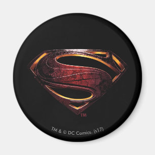 Imã Liga da Justiça  Símbolo metálico-superman