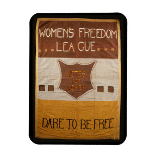Ímã Liga da Liberdade das Mulheres, Atrevo-me a ser li