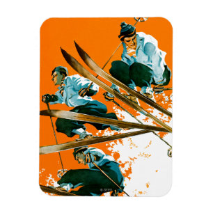 Ímã Ligações em ponte de esqui pela solda do esqui