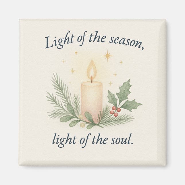 Imã Light of the Season, Light of the Soul (Frente)