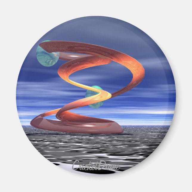 Imã :Light Wave 5: Produtos de design por CricketDiane (Frente)