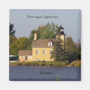 Imã Lighthouse 2023 do Ontonagon