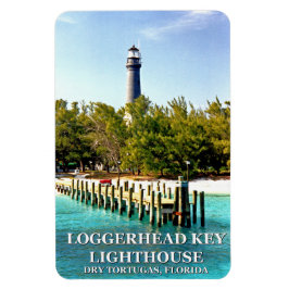 Ímã Lighthouse Chave Loggerhead, Dry Tortugas Florida