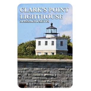 Ímã Lighthouse de Clark Massachusetts FlexiMagnet