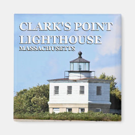 Imã Lighthouse de Clark, Massachusetts Magnet
