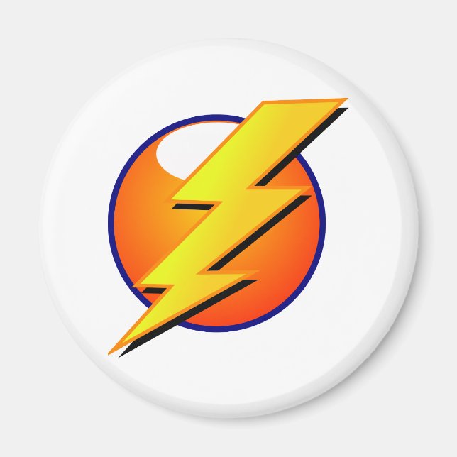 Imã Lightning Bolt Magnet (Frente)