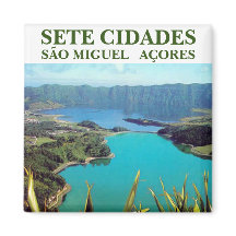 LIGUE CIDADES AÇORES KITCHEN MAGNET
