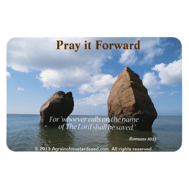 Ímã Ligue para o nome do Senhor (Horizontal)