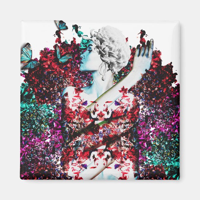 Imã Like Flowering Flowers (Frente)