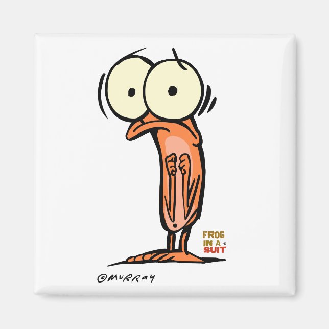 Imã Lil' Maggot Square Magnet (Frente)