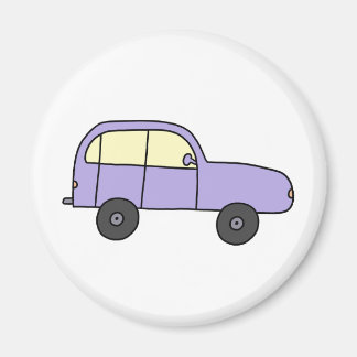 Imã Lila Cartoon Auto