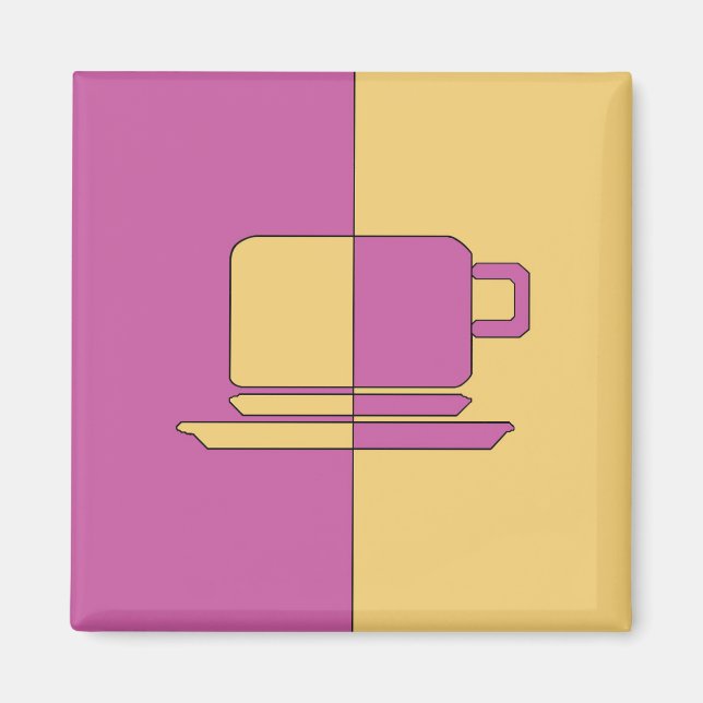 Imã Lilac e Taça Dourada (Frente)