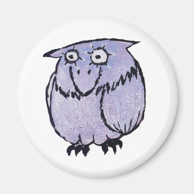 IMÃ LILAC OWL (Frente)