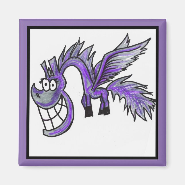 Imã Lilac Pegasus (Frente)