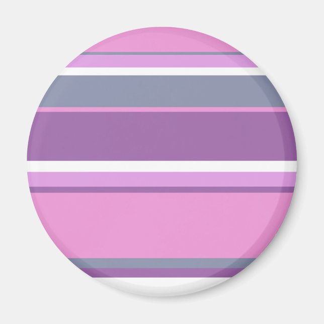 Imã Lilac stripes (Frente)