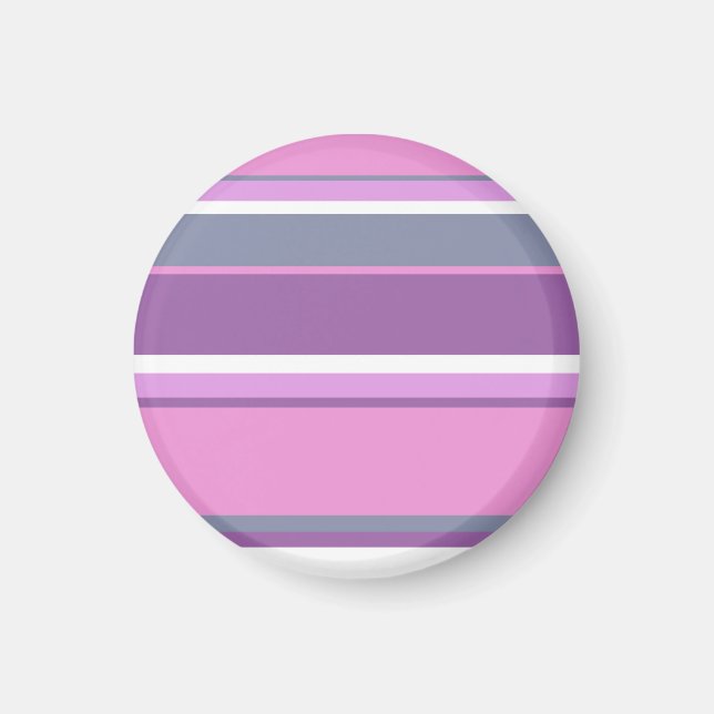 Imã Lilac stripes (Frente)