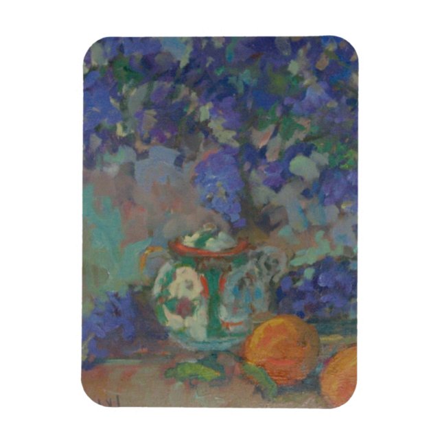 Ímã Lilacs, Persimmons e a Bolsa de Açúcar (Vertical)