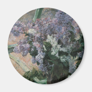 Imã Lilases numa Janela por Mary Cassatt, Arte Antiga