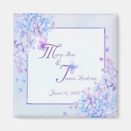 Imã Lileira Roxa Púrpura de Cores Aquáticas