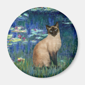 Imã Lilies 5 - Gato Siames de Pontas Seal