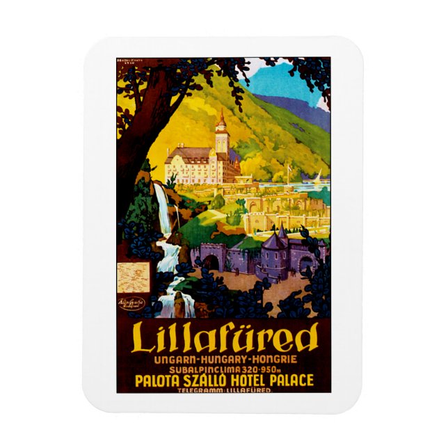 Ímã Lillafured Hungria (Vertical)