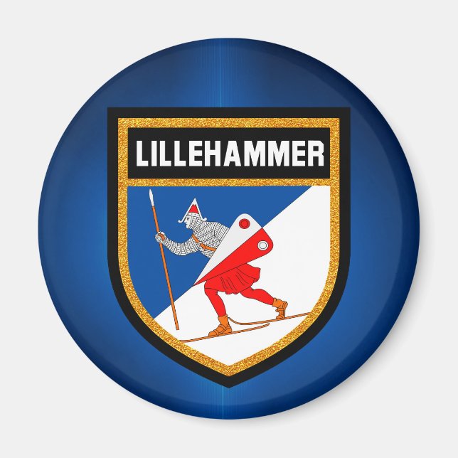Imã Lillehammer Flag (Frente)