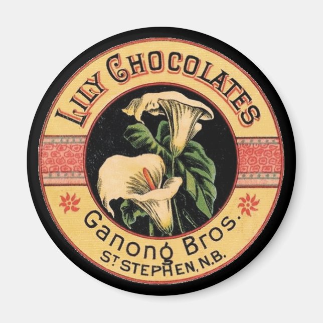 Imã Lily Chocolates (Frente)