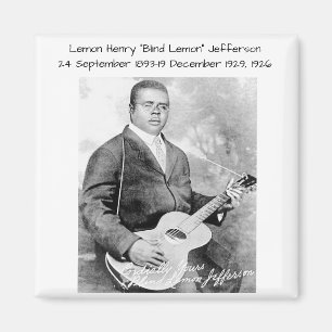 Imã Limão cego jefferson 1926 de Henry do limão